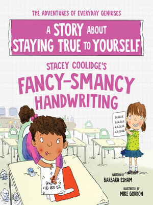 cover image of Stacey Coolidge Fancy-Smancy Cursive Handwriting